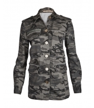 Bitte camouflage jakke fra Rue de Femme - 6518