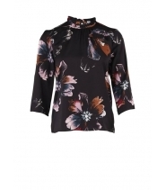 Bluse med print fra Saint Tropez