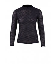 Bluse med turtleneck fra Saint Tropez