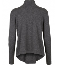 Cashmere strik med lynlås fra Onstage - H610