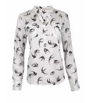 Doodle skjortebluse fra Rue de Femme