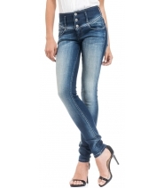 Elegant jeans slim mid waist - Salsa