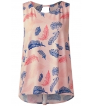 feather blouse