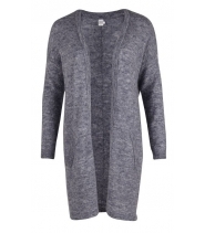 LONG WOOL MIX CARDIGAN - SAINT TROPEZ M2044