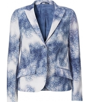 Patterned blazer