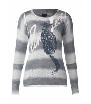Strikbluse fra Street One