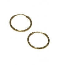 Tina Hjelm 19 mm guld creol