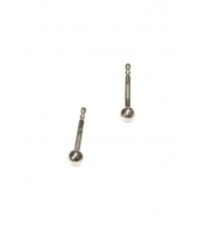 Tina Hjelm 2 mm kugle øreringe