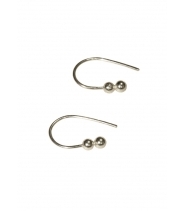 Tina Hjelm double bead øreringe