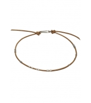 Tina Hjelm lædersnor armbånd
