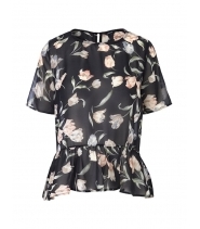 Top med blomsterprint fra mbyM