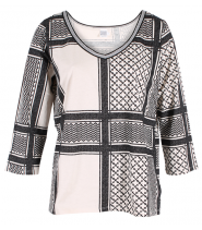 Top med print fra Saint Tropez - M1746